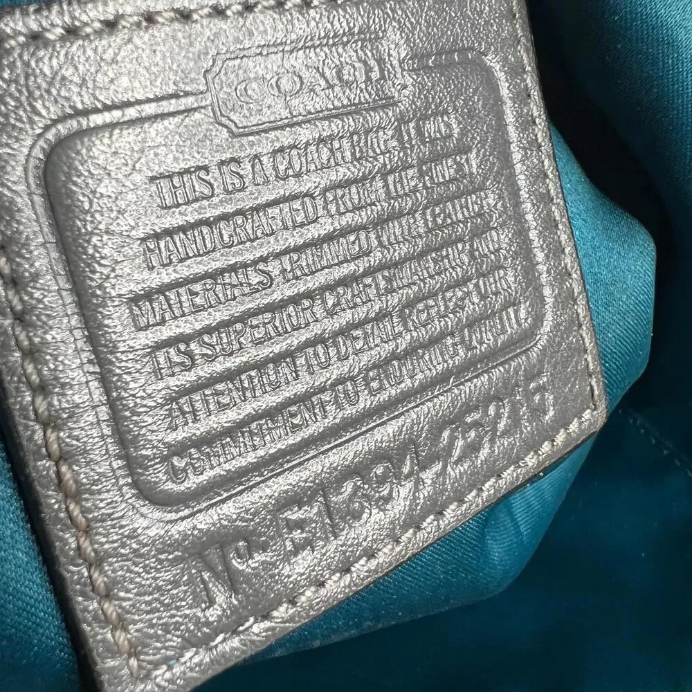 Coach authentic signature